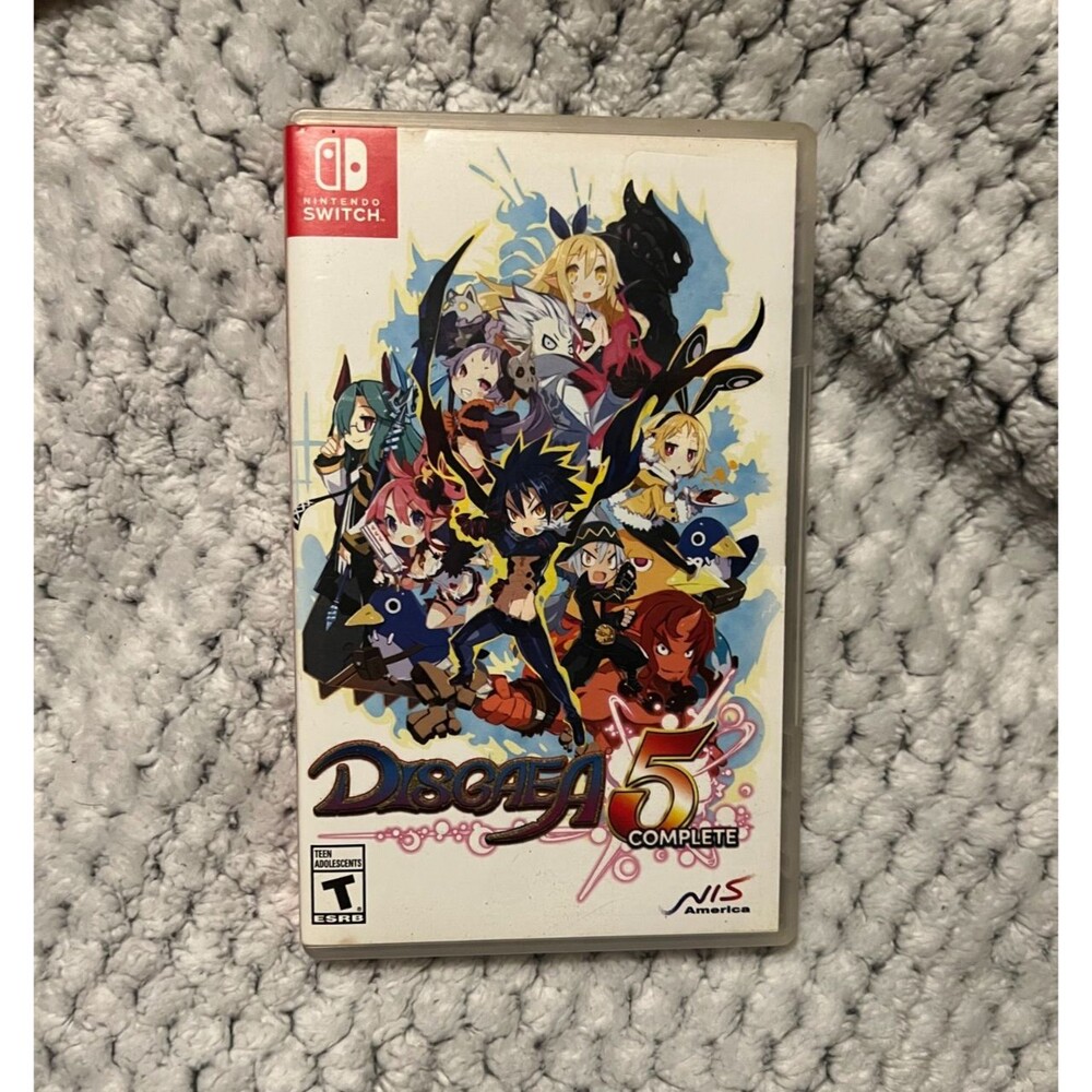 Disgaea 5 Complete - For Nintendo Switch Great Conditon